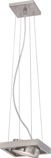 Hawk - LED Mini Pendant with Pivoting Head - Brushed Nickel Finish (81|62/997)