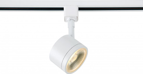 LED 12W Track Head - Round - Matte White Finish - 24 Degree Beam (81|TH401)