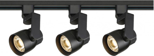 3 Light - Track Lighting Kit - 12 Watt LED per Head - 3000K - 4 foot Track - 36 degree - Round shape (81|TK424)