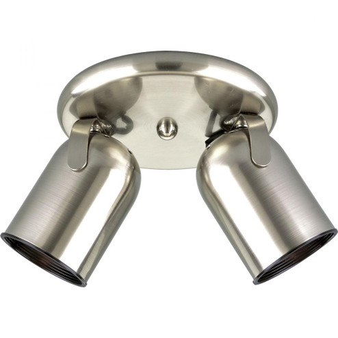 Two-Light Multi Directional Roundback Wall/Ceiling Fixture (149|P6149-09)