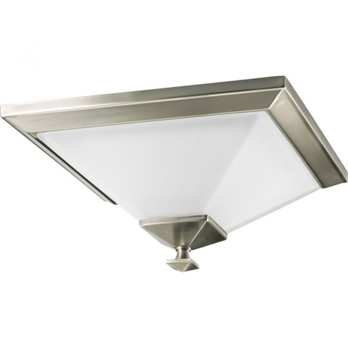 Clifton Heights Collection Brushed Nickel One-Light 12-1/2'' Flush Mount (149|P3854-09)