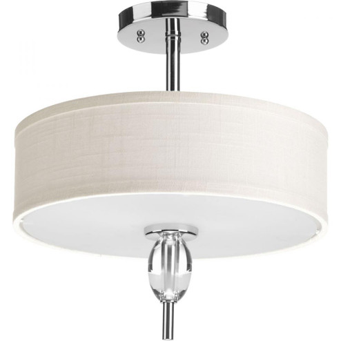 Status Collection Two-Light 13'' Semi Flush Mount (149|P3495-15)