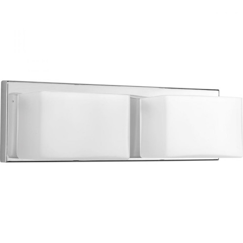 Ace LED Collection Two-Light Polished Chrome Etched Glass Modern LED Bath Vanity Light (149|P2143-1530K9)