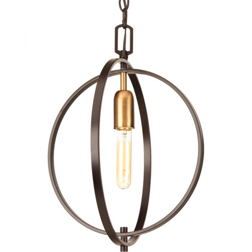 Swing Collection One-Light Antique Bronze Global Mini-Pendant Light (149|P5180-20)