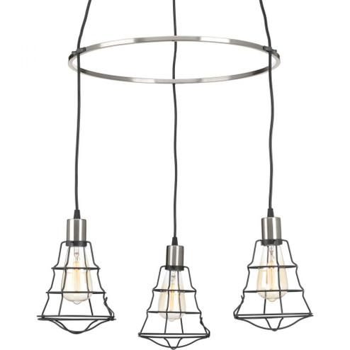 Gauge Collection Three-Light Chandelier (149|P400031-143)
