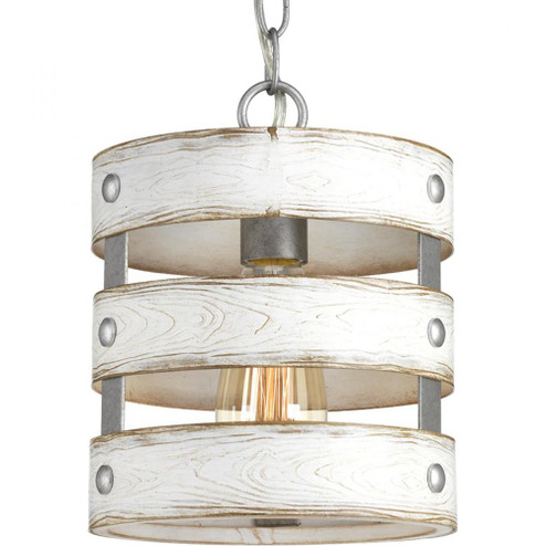 Gulliver Collection One-Light Galvanized Finish Coastal Pendant Light (149|P500022-141)