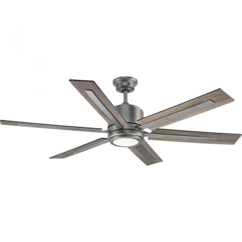 P2586-8130K 60IN 6 BLADE FAN W/LED LGT (149|P2586-8130K)