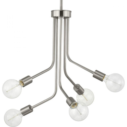 Zag Collection Five-Light Chandelier (149|P400149-009)