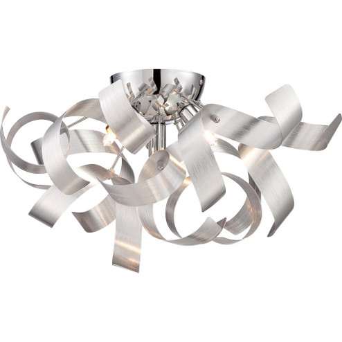 Ribbons 4-Light Millenia Flush Mount Light (26|RBN1616MN)