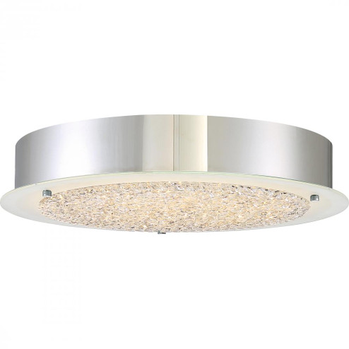Blaze Integrated LED Polished Chrome Flush Mount Light (26|PCBZ1616C)
