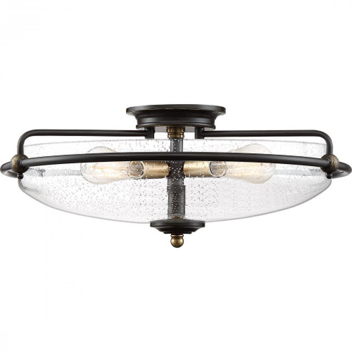 Griffin 4-Light Palladian Bronze Flush Mount Light (26|GFC1621PN)
