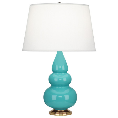 Egg Blue Small Triple Gourd Accent Lamp (237|252X)