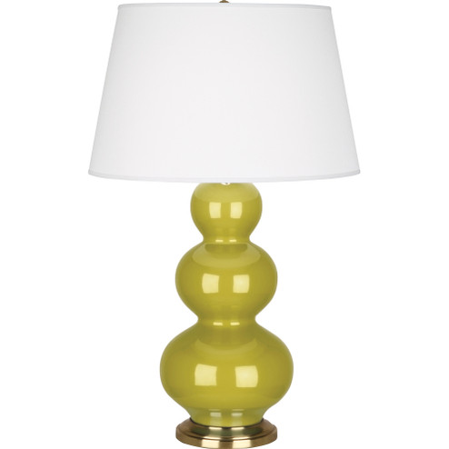 Citron Triple Gourd Table Lamp (237|CI40X)