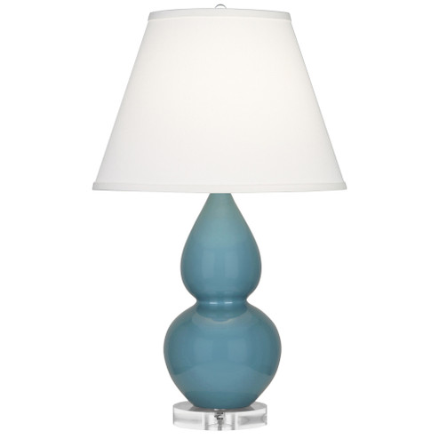 Steel Blue Small Double Gourd Accent Lamp (237|OB13X)