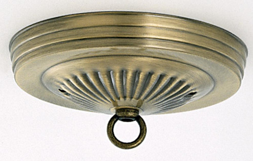 Ribbed Canopy Kit; Antique Brass Finish (27|S70/053)