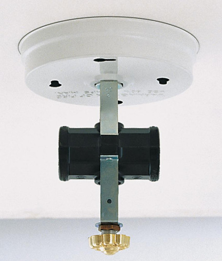 Twin Cluster Ceiling Holder With Switch (27|S70/234)