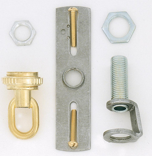 Screw Collar Loop Kit; Brass Finish (27|S70/350)