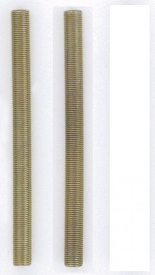 2 Steel Nipples; 1/8 IPS; Running Thread; 5'' Length (27|S70/605)
