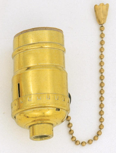 3-Way Standard Socket; Brite Gilt Finish (27|S70/4310)
