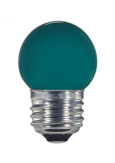 1.2 Watt LED; S11; Ceramic Green; Medium base; 120 Volt; Carded (27|S9163)
