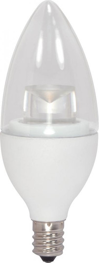 2.8 Watt; B11 LED; 3000K; Candelabra base; 120 Volt (27|S8950)