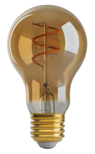4.5 Watt A19 LED Filament; Amber; Medium base; 2000K; 260 Lumens; 120 Volt (27|S9966)