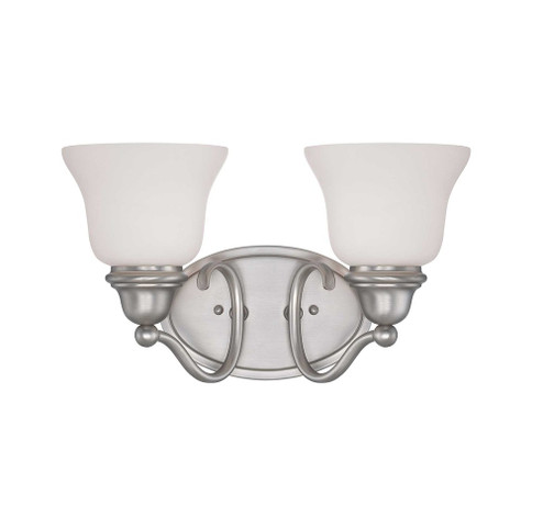 Yates 2-Light Bathroom Vanity Light in Pewter (128|8-6837-2-69)