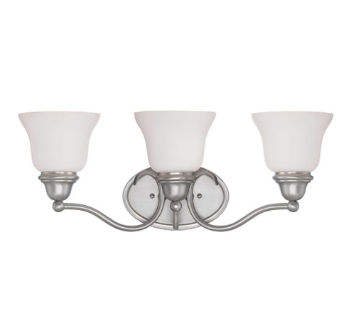 Yates 3-Light Bathroom Vanity Light in Pewter (128|8-6837-3-69)
