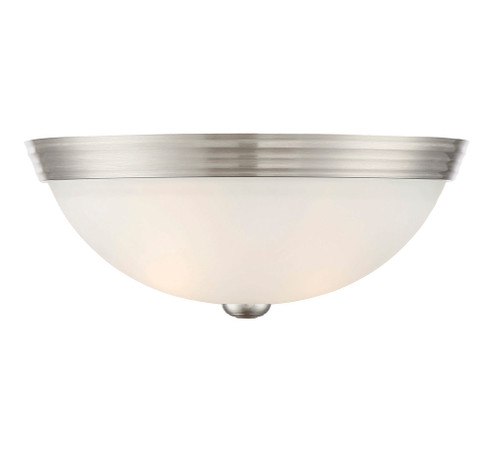 2-Light Ceiling Light in Satin Nickel (128|6-780-13-SN)