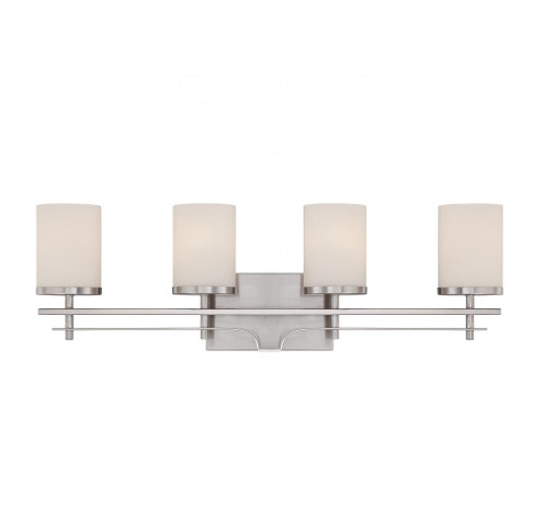 Colton 4-Light Bathroom Vanity Light in Satin Nickel (128|8-338-4-SN)