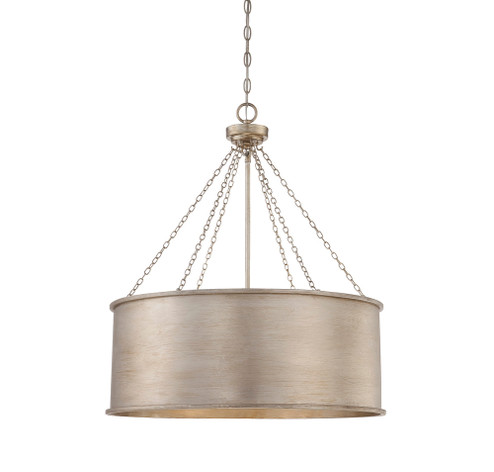 Rochester 6-Light Pendant in Silver Patina (128|7-488-6-53)