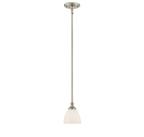 Herndon 1-Light Mini-Pendant in Satin Nickel (128|7-1010-1-SN)