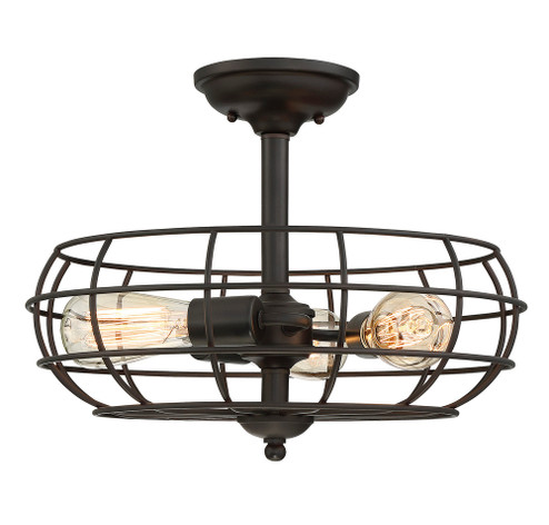 Scout 3-Light Ceiling Light in English Bronze (128|1-8075-3-13)