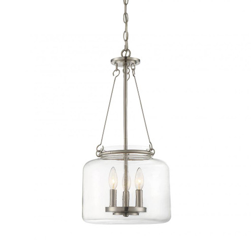 Akron 3-Light Pendant in Satin Nickel (128|7-9006-3-SN)