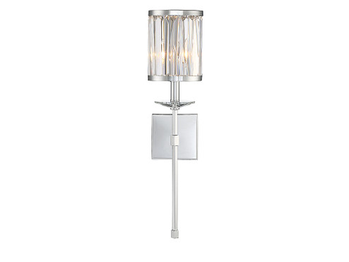 Ashbourne 1-Light Wall Sconce in Polished Chrome (128|9-400-1-11)