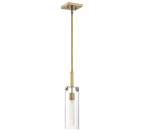 Winfield 1-Light Mini-Pendant in Warm Brass (128|7-9770-1-322)