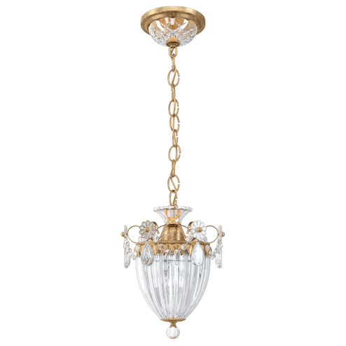 Bagatelle 1 Light 120V Mini Pendant in French Gold with Clear Heritage Handcut Crystal (168|1241-26)