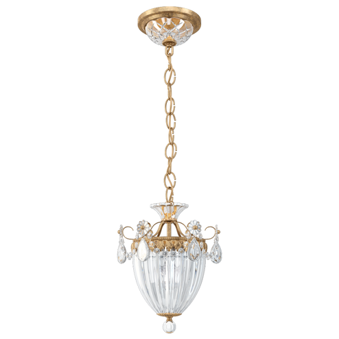 Bagatelle 3 Light 120V Mini Pendant in French Gold with Clear Heritage Handcut Crystal (168|1243-26)