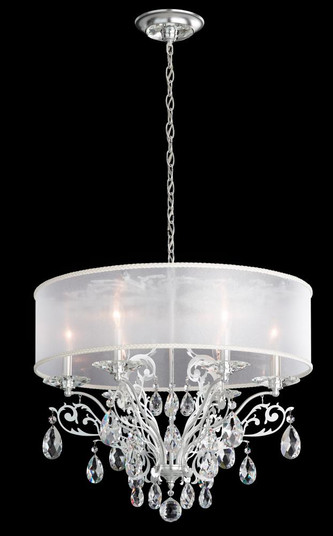 Filigrae 6 Light 120V Chandelier in French Gold with Clear Heritage Handcut Crystal and Gold Shade (168|FE7066N-26H2)
