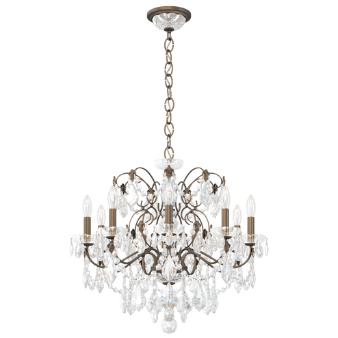 Century 9 Light 120V Chandelier in Etruscan Gold with Clear Heritage Handcut Crystal (168|1709-23)