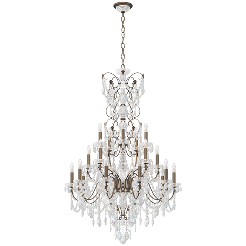 Century 20 Light 120V Chandelier in Etruscan Gold with Clear Heritage Handcut Crystal (168|1716-23)