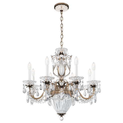 Bagatelle 11 Light 120V Chandelier in Etruscan Gold with Clear Heritage Handcut Crystal (168|1238N-23H)