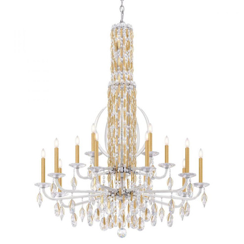 Siena 17 Light 120V Chandelier in Heirloom Gold with Clear Heritage Handcut Crystal (168|RS8415N-22H)
