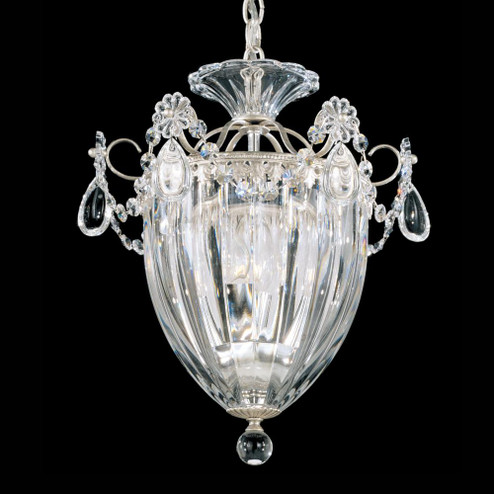 Bagatelle 3 Light 120V Mini Pendant in Aurelia with Clear Crystals from Swarovski (168|1243-211S)