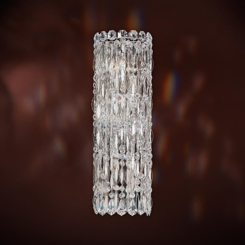 Sarella 4 Light 120V Bath Vanity & Wall Light in White with Clear Crystals from Swarovski (168|RS8331N-06S)