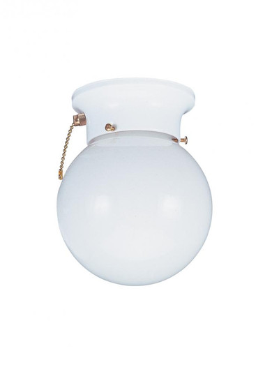 One Light Ceiling Flush Mount (38|5367PC-15)