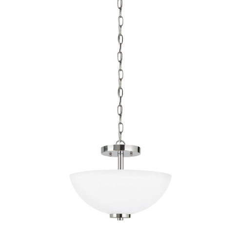 Two Light Semi-Flush Convertible Pendant (38|77160-05)