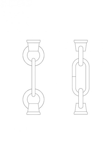 Link and Loop in Autumn Bronze (38|9122-715)