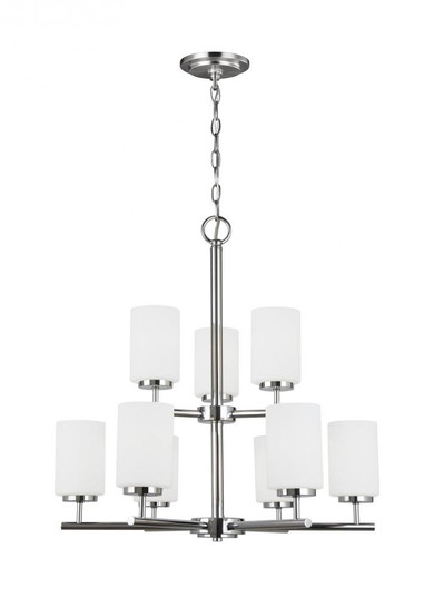 Oslo Nine Light Chandelier (38|31162EN3-05)