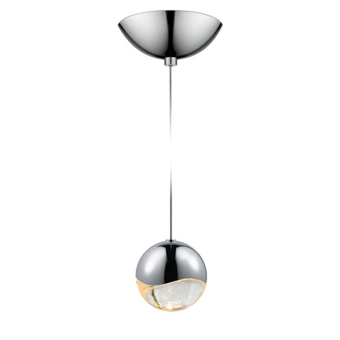 Medium LED Pendant w/Dome Canopy (107|2912.01-MED)